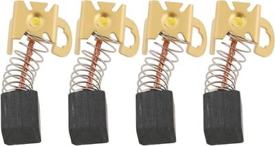 2 Paar Koolborstels voor Boormotor 9x7.5x6mm Geschikt voor GSR en GSB Modellen, Hoogwaardige Vervangingen voor Betrouwbare Prestaties