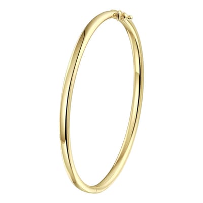 Geelgouden Bangle scharnier ovale buis 4 x 60 mm 4023293