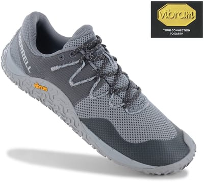 Merrell Trail Glove 7 - Heren Barfußschuhe Wandelschoenen Barefoot Grijs J067657 , Maat: EU 41 UK 7