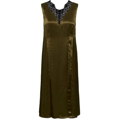 Damesjurk van satijn Soaked in Luxury SLIrini
