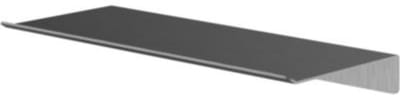 Hotbath &More Shelves - Planchet 30 Cm - Inclusief Bevestigingsrails - Geborsteld Gunmetal PVD
