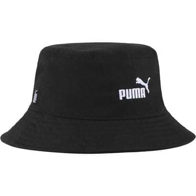 Puma Katoenen emmerhoed voor volwassenen ESS No.1 geborduurd logo (Poema Zwart)