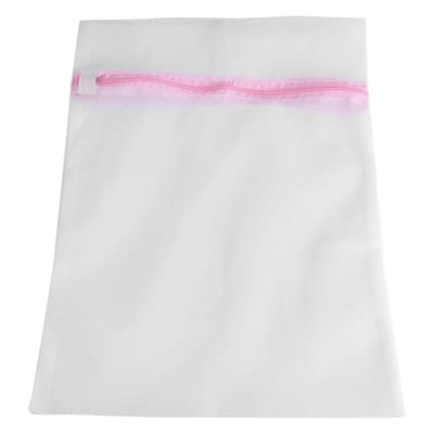 Wasmachine Zak met Rits Lingerie Wassen Mesh Kleding Sokken BH Ondergoed Zakken (50*60cm #2) 30*40cm #2 white
