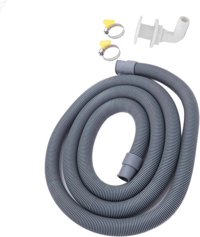 Installatiekit voor 750GPH bilgepomp - Hoge drukbestendige slang met 90 graden fitting - 2 meter sanitaire oplossing voor bilgepomp
