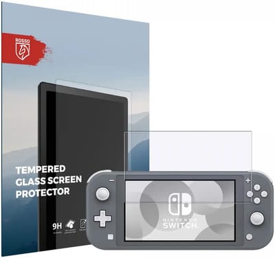 Rosso Screen Protector Geschikt voor Nintendo Switch Lite | Beschermlaag | Glasplaatje | 9H Tempered Glass | Gehard Glas | Beschermglas