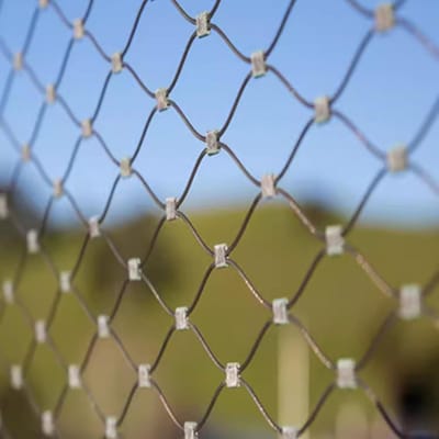 Stalen Kabelnet - Veiligheidsnet Touw - Valbeveiliging Buiten - Roestvrij Staal 304 - 3 Meter Lengte