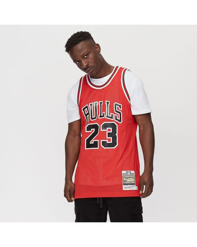 NBA Authentic Jersey Chicago Bulls 1985-86 Michael Jordan #23
