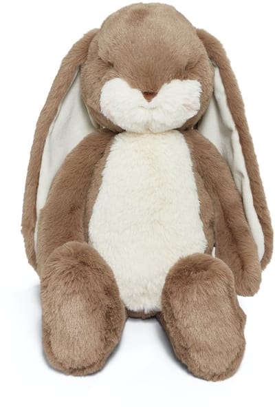 Bunnies By The Bay Floppy Nibble Konijn - Knuffeldier - Knuffel voor kinderen - Geborduurde details - Caramel - 44 cm
