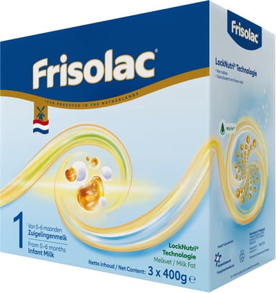 Frisolac 1 - Babyvoeding - 0 tot 6 maanden -1.2kg -doos