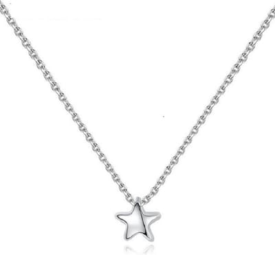Zilveren Ketting Sterretje - Halsketting Zilver