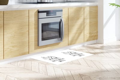 Keukenloper - Loper keuken - Vrouw - Huwelijk - Thuis - Quotes - Voor haar - 120x60 cm - Keukenloper vinyl