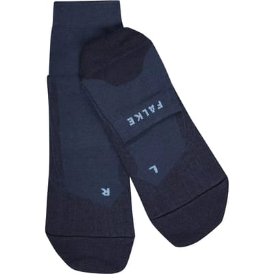 FALKE GO2 Short anti-blaar katoen functioneel materiaal golfsokken dames blauw - maat 35-36