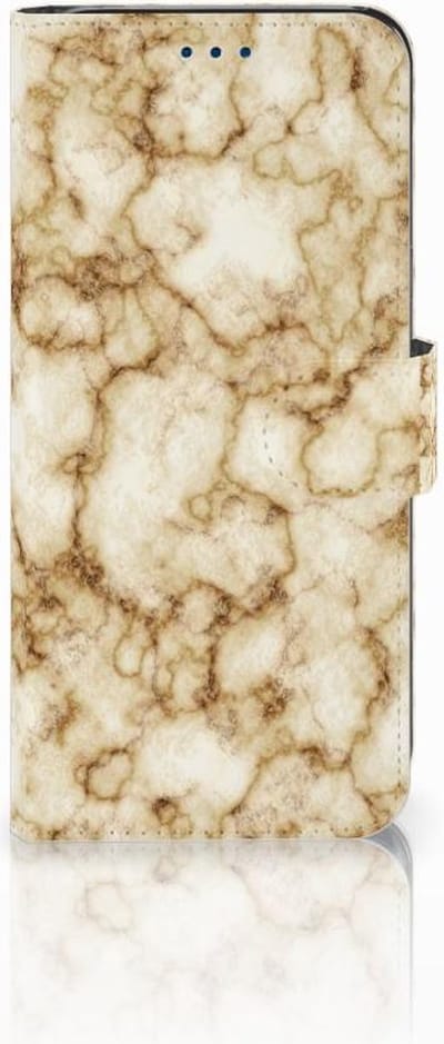 Samsung Galaxy S8 Bookcase Marmer Goud