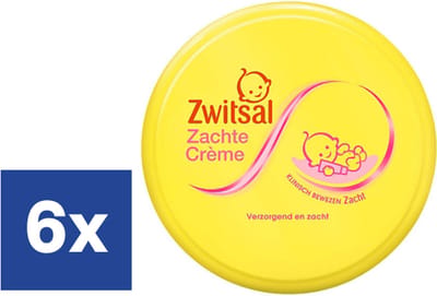 Zwitsal Zachte Creme - 6 x 200 ml
