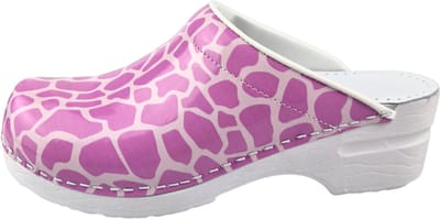 Medische klompen Pink Giraffe - Dina - maat 36