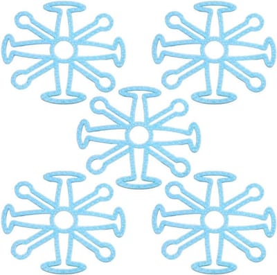 Helm Voering - Binnenkussen - Comfortabel Fietsen - Ademend Siliconen - 5 Stuks - Zwart