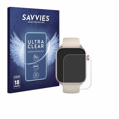 Savvies - Screenprotector voor Marsyu ET570 1.96" - Folie Beschermfolie transparant 18 Stuks