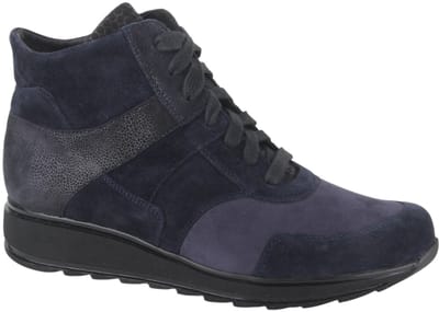 Durea Veterboot 9745 685 1904 Wijdte H Donkerblauw Zwart