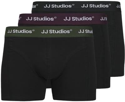 JACK&JONES - JACSOHO SOLID TRUNKS 3 PACK NOOS - Heren - Onderbroeken
