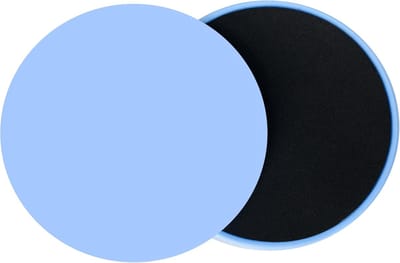 Oefen Schijven - Core Sliders - Full Body Workout - Dubbelzijdig Gebruik - 17.8cm Diameter - Donkerblauw