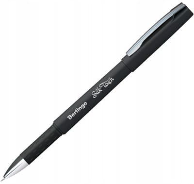 Berlingo Gelpen Zwart Silk Touch 0,5mm - Vloeiend Schrijven