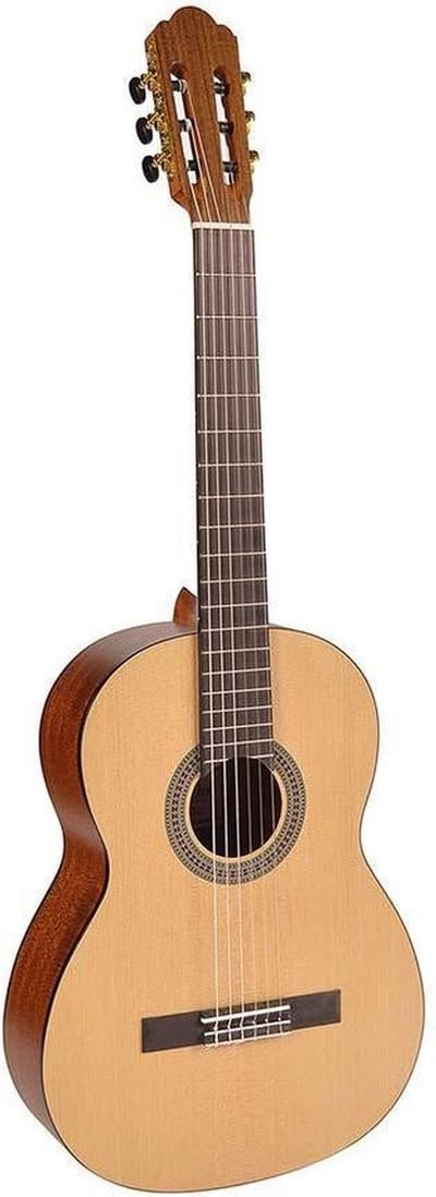 Klassieke gitaar - Salvador CS-244 - 4/4 - Sparren top - Sapele - Savarez snaren - Satin afwerking - Naturel
