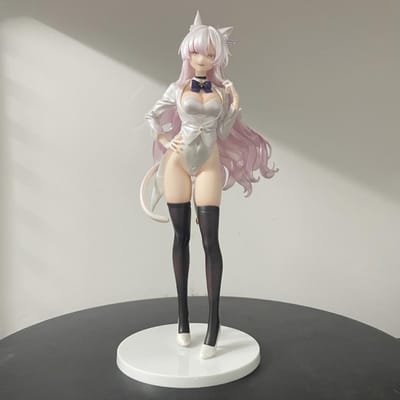 27CM Blue Archive Akira Kiyosumi Heldere kristallen meisje Figuur PVC Actie Verzamelaar Anime Model Volwassen pop Speelgoed geschenken gray