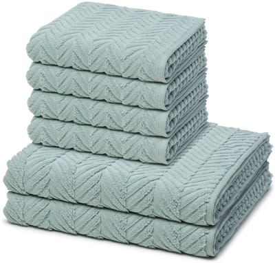 Ross Sonstiges 4 X handdoek 2 X douchehanddoek - in set 6 pack Sensual Skin