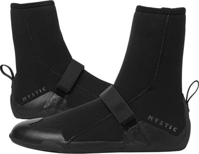 2025 Mystic Ease 3mm Ronde Teen Wetsuit Schoenen - Black
