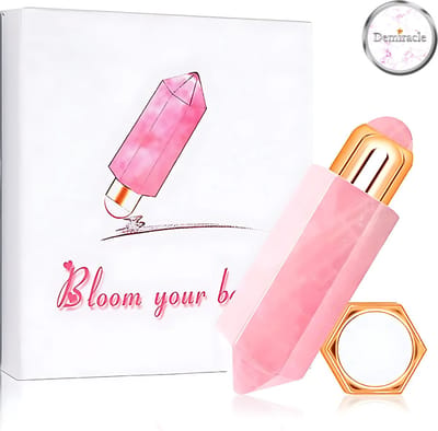 Demiracle® All-in Gua Sha Deluxe – 4 in 1 – Massage – Etherische Olie – Verstuiver – 15ml – Gua Sha – Roller – Rozenkwarts – Parfum - Cadeau voor vrouw, moeder of vriendin