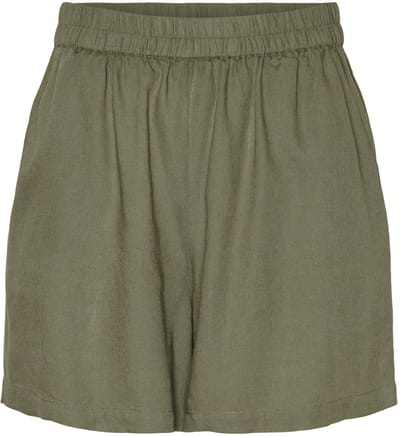 Pieces Shorts PCPIA LINNENMIX