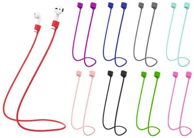 Oordopjes Verbindingskoord - 9 Stuks - 70 Cm - Magnetic - Oordopjes Koord - Magnetisch Anti-Verlieskoord Voor Bluetooth-Oortjes - Siliconen Sportkoord - Oordopjes Koord - Sportoortelefoonbandjes - Geschikt Voor Sport En Woon-Werkverkeer
