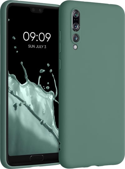 kwmobile telefoonhoesje geschikt voor Huawei P20 Pro - Hoesje voor smartphone - Back cover in dennengroen