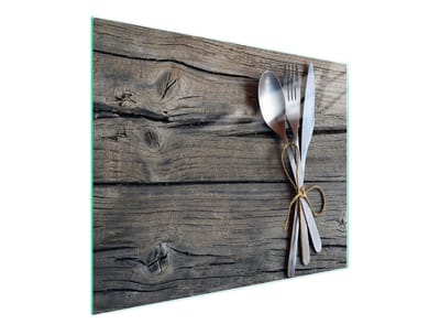 TMK ArtDeko - Snijplank - 52x30 cm - Glas - Siliconen Voetjes - UV Print