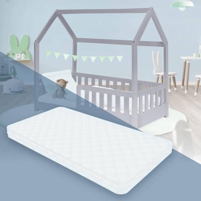 Kindermatras 120x60x10 cm van koudschuim ML design