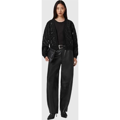 AllSaints Ava Clara Jacket Black Taglia: XS | Giacche Outlet | Donna | Nero