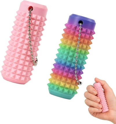 Set van 2 Acupressuurballen voor Stressverlichting - Kleine Massageballen voor Rug, Benen en Voeten