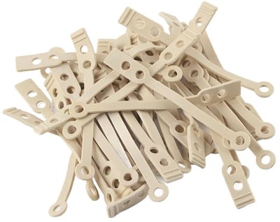SPHProducts - Perm Rollers - Rubber Krulstaven - Perfecte Krullen - 100 Stuks - Geschikt voor Vrouwen en Meisjes - Kappersgereedschap