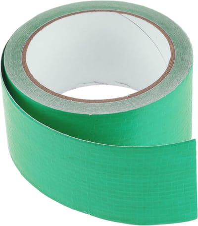 Reparatieband voor zeildoek, tenten en luifels - PE materiaal - 800x5cm - groen