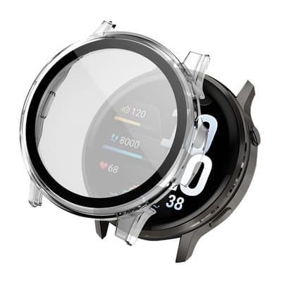 Screen protector - Geschikt voor Geschikt voor Garmin Venu 4 - 41 mm - Full Cover Hard Case / Beschermend Hoesje - Transparant