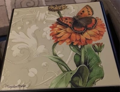 Marjolein Bastin Nature's Journey muurdecoratie Goudsbloem