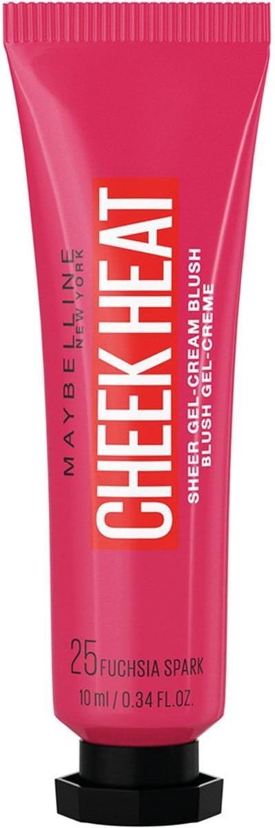Wangenwarmte Doorzichtige Gel-crème Blush #25-fuchsia Spark 10 ml