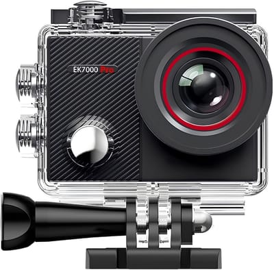KAD® Bodycam - 4K actiecamera met 64GB microSD - Body Camera - Body Cam - Zwart - 28cm x 11cm x 7cm