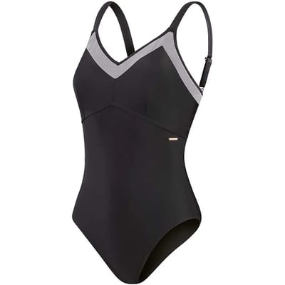 Dames zwempak uit 1 stuk Speedo Eco Mesh Detail 1p Bla
