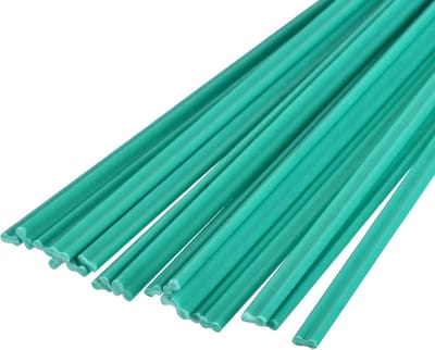 Kunststof Lasstaven - PVC Lasstrips - Kunststof Reparatie - Goede Lasbaarheid - 20 cm - Groen