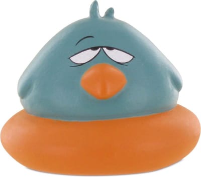 Pocoyo - speelfiguurtje slapende vogel - 4 cm - kunststof - Comansi