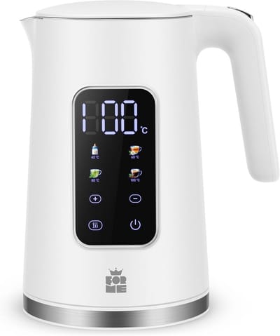 Waterkoker met Temperatuurcontrole en Warmhoudfunctie, 1.7 Liter