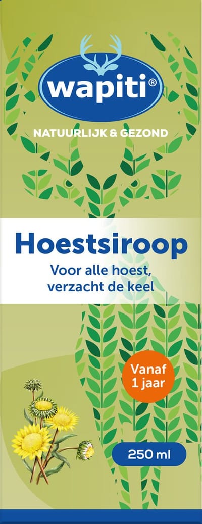 Wapiti Hoestsiroop - 250 ml