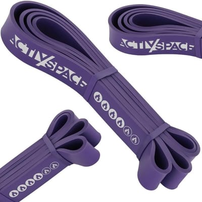 Activ Space - Power Band - Weerstandsband - Latex - Fiolet
