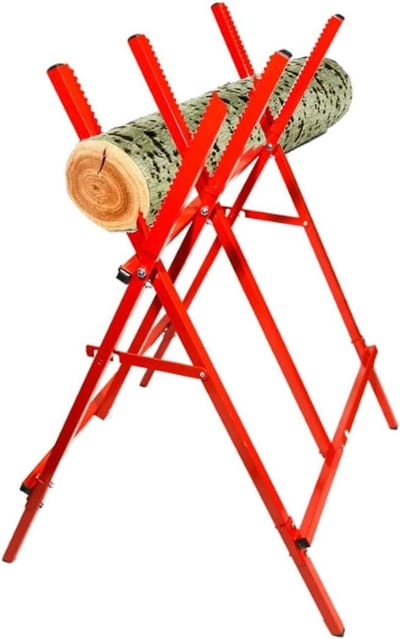 Zaagbok - Houtbok - Hout Zagen - Inklapbaar en Verstelbaar - Medium - Rood